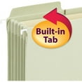 thumbnail image 3 of Smead FasTab Hanging Pockets with TUFF Construction and Full-Height Gusset Letter - 8 1/2" x 11" Sheet Size - 5 1/4" Expansion - 1/3 Tab Cut - Top Tab Location - Assorted Position Tab Position - 11 pt, 3 of 7