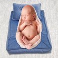 thumbnail image 3 of Manta de fotografía para bebés Sunnimix juego de almohada y colchón azul, 3 of 7
