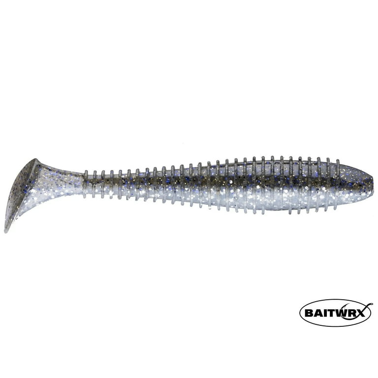 Keitech Fat Swing Impact Electric Shad; 3.3 in.