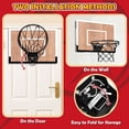 thumbnail image 4 of Aro de Baloncesto para Interiores NZQXJXZ para Niños con Tablero de Madera, 4 of 8