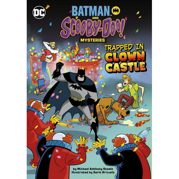 Batman and Scooby-Doo! Mysteries Trapped in Clown Castle, (Paperback)