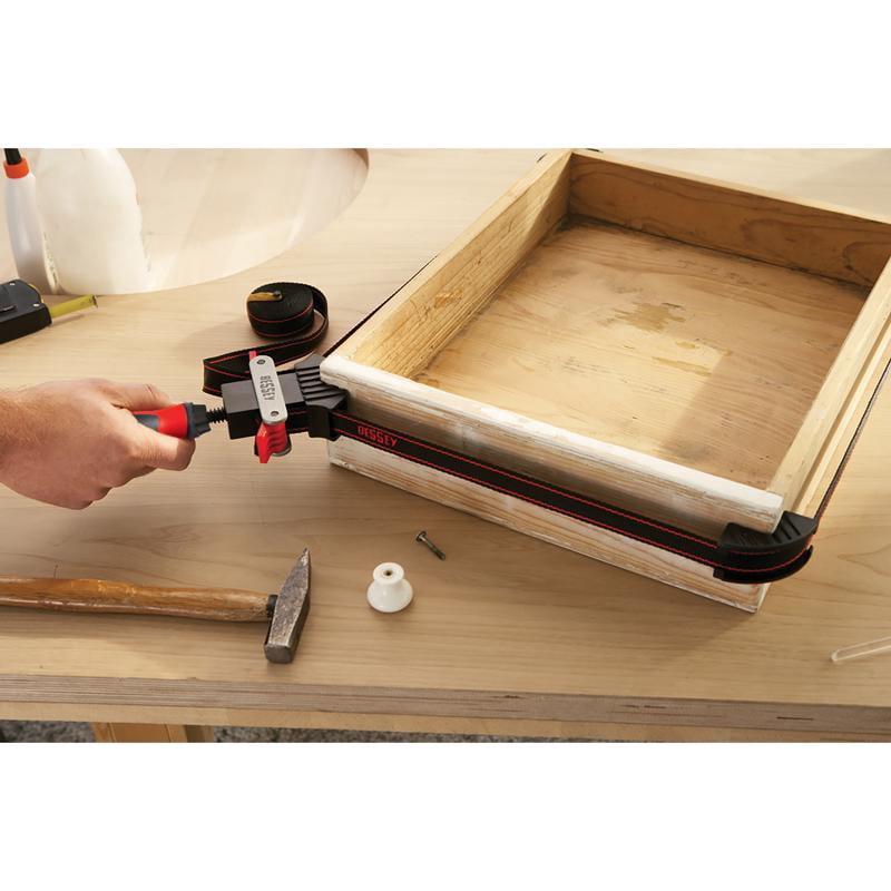 Strap Clamp with 90-Degree Corner Pieces 12 ft. Capacity (D)