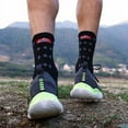 thumbnail image 2 of 5 Paires de Chaussettes de Compression 3d Sport Course Adulte Absorbant les Chocs Respirantes Tube Moyen, 2 of 5