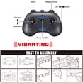 thumbnail image 4 of Remote Control Battle Robots, 2-Player Battle Robots Arena Set, 2.4Ghz Interactive RC Fighting Robot Toy, STEM Toys Gifts for Boys Girls, 4 of 9