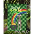 thumbnail image 3 of Fawn Italian Greyhound St. Patricks Day Flag Garden Size, 3 of 3