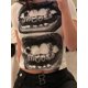 thumbnail image 4 of Camiseta de manga corta para bebé Punk Y2K, camiseta gótica de calle, camiseta básica de ocio para mujer, camiseta de verano 2024 para mujer, camiseta gótica EMO para niña, 4 of 5