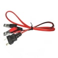 12V Generator Charging Cable T-Type with Clips Pure Copper for ET950 ...