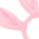 thumbnail image 5 of EeaseMX Diademas con orejas de conejo de peluche (rosa), 5 of 7