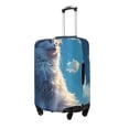 thumbnail image 2 of Haiem Clear Sky Blue Cat Luggage Cover Printed Suitcase Covers for Luggage Elastic Washable Suitcase Protector Fits 18-32 Inch Luggage-X-Large, 2 of 8