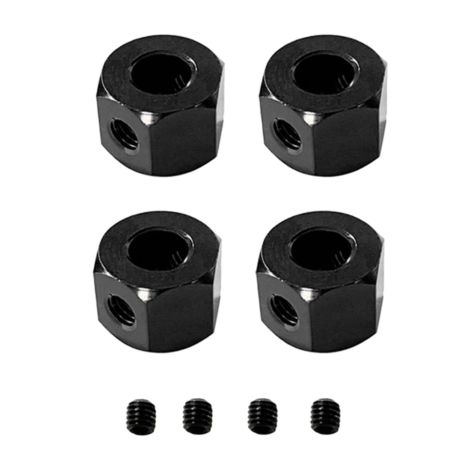 2 Pieces Metal RC Car Front Hub Carrier Steering Cup for 1/16 WPL RC Cars 