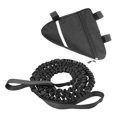 thumbnail image 1 of Bicycle Tow Rope 4000lbs Elastic Outdoor Bike Towing Strap Stretchable Pull Stretchable Portable Pull Strap, Black, 1 of 6