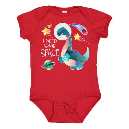 

Inktastic I Need Some Space Dinosaur Astronaut with Stars and Planet Gift Baby Boy or Baby Girl Bodysuit