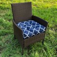 thumbnail image 4 of Unique Choice 2 Pieces Outdoor Chair Cushions, Patio Chair Pads, Navy Blue Color, 4 of 7