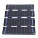thumbnail image 5 of Cargador solar plegable de 14 W con doble salida USB, tasa de conversión de 0 a 2,5 A, 20,5 % para exteriores, 5 V, color azul, 5 of 14