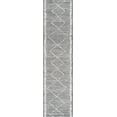 thumbnail image 3 of JONATHAN Y MOROCCAN HYPE 2 x 8 Runner Rug, Zaina Moroccan Beni Souk - Gray/Cream, MOH203C-28, 3 of 9