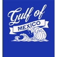 thumbnail image 4 of Gulf of Mexico Black and White Wave Youth Royal Blue Crew Neck Short Sleeve Tee-Medium, 4 of 4