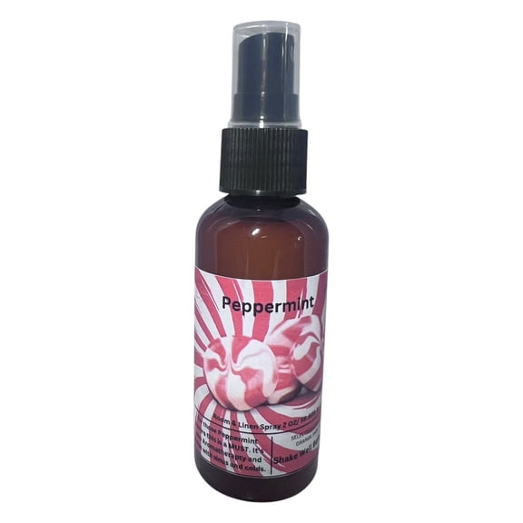 Peppermint Room And Linen Spray Long Lasting Fragrance (2Ounces)