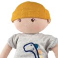 thumbnail image 2 of Tikiri Toys Bonikka Baby Kye Doll Organic 100% Cotton OE100 Certified (Gray), 2 of 5