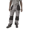 thumbnail image 1 of Pantalón de trabajo CAT Classic Fit Cargo gris y negro 32W x 34L, 1 of 8