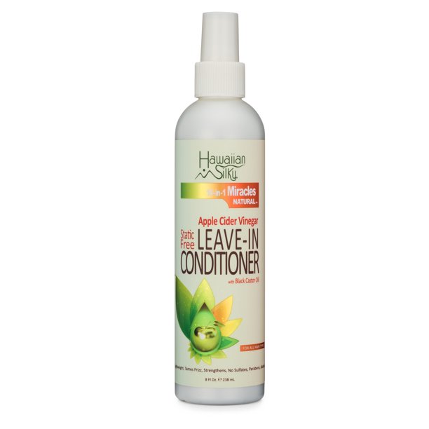 Hawaiian Silky Apple Cider Vinegar StaticFree LeaveIn Conditioner, 8