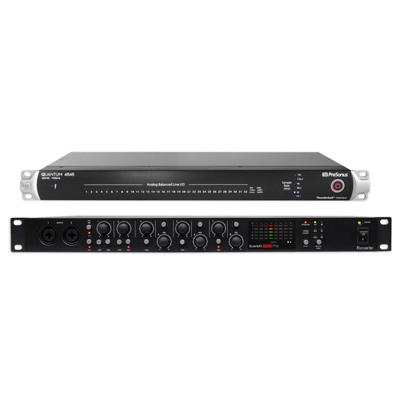PRESONUS Quantum 4848 ADAT Thunderbolt Audio Interface+Scarlett OctoPre 192kHz