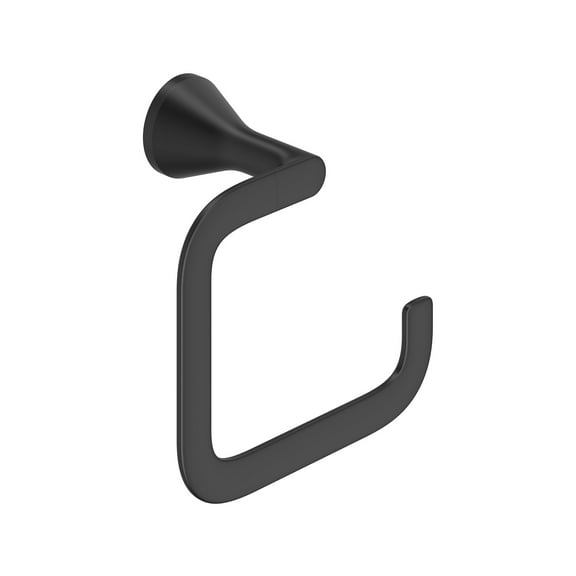 American Standard 7061.190 Aspirations 6-7/8" Wall Mounted Towel Ring - Black