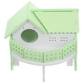 thumbnail image 5 of COMPUKAS Wooden Guinea Pig Hideout House for Decor Assorted Color and for Small Pets 7x5 Inches, 5 of 8