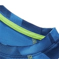 thumbnail image 6 of Auroural toddler boy clothes 5t sets Children's Round Neck Short Sleeved Breathable Top Elastic Waist Shorts Mid Size Children's Sports Suit, 6 of 9