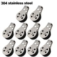 thumbnail image 1 of Bgsha for Durable 10pcs Stainless Steel Single Pulleys for Heavy Loads & Outdoor Use, 1 of 10