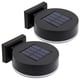 thumbnail image 5 of Aplique de pared solar para vallas de exterior, ahorro de energía, decoración de pared impermeable, LED blanco cálido/frío, para jardín, patio, seguridad activada por movimiento, iluminación de paisa, 5 of 9