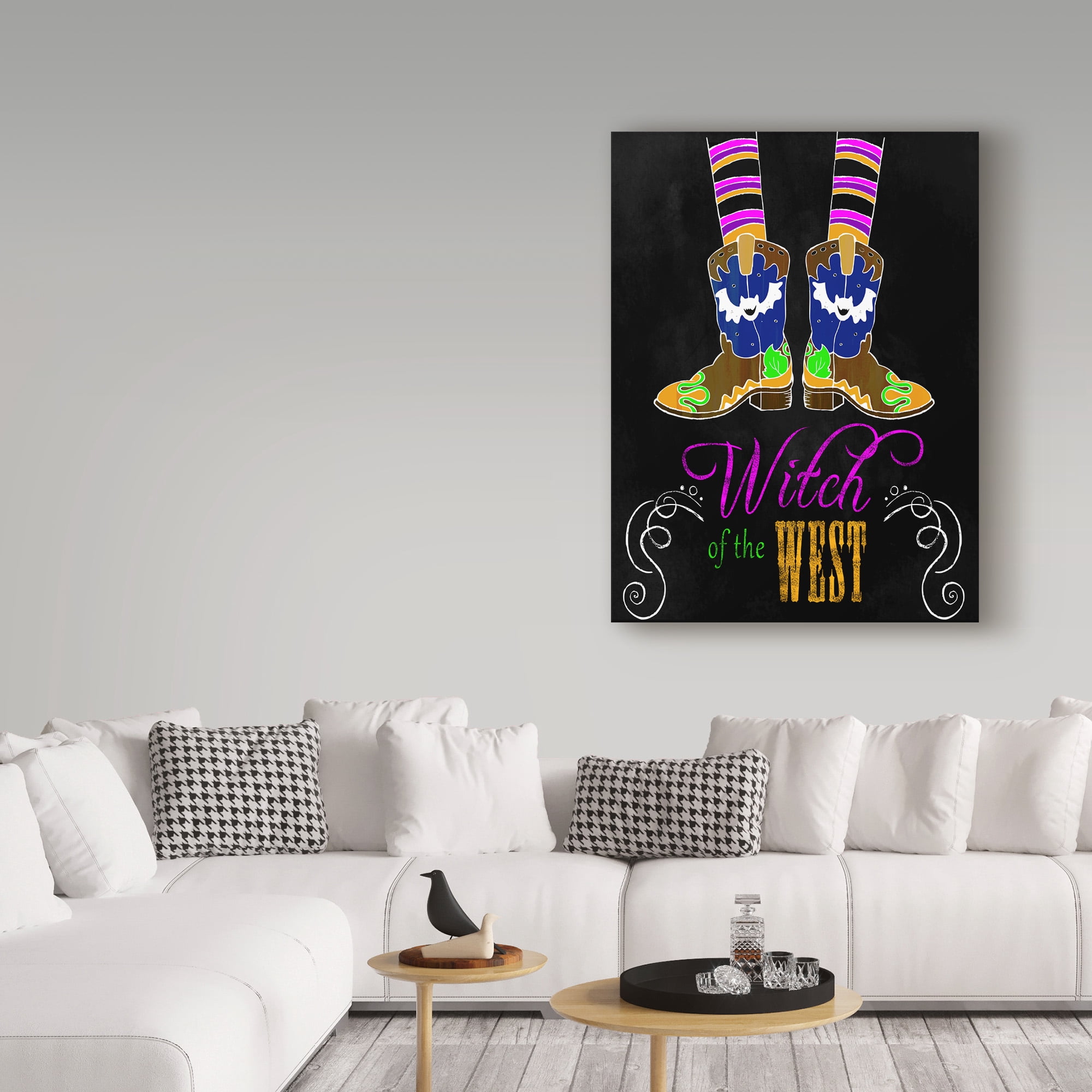 Trademark Fine Art 'Witch Of The West' Canvas Art by Valarie Wade