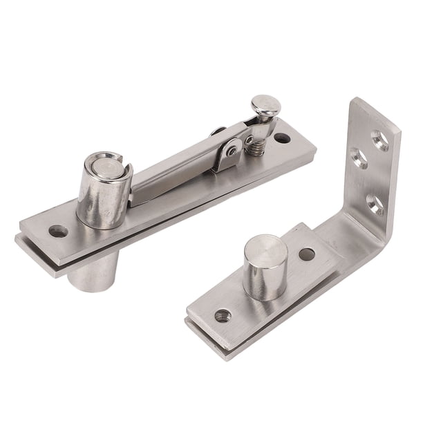 Bisagra De Pivote De Puerta, Bisagra De Pivote De Puerta Oculta Soporte De Carga De 300 Libras De Acero Inoxidable De Alta Resistencia Para Puertas De Estantería
