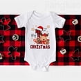 thumbnail image 4 of Es mi primer mono navideño con estampado de ciervos para bebé, mono de ciervo para recién nacido, mono de manga corta para niños y niñas, ropa de fiesta para bebés, 4 of 5