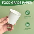thumbnail image 5 of 100 Pack 3 oz Paper Cups, Small Coffee Cups, Disposable Mini Bathroom Mouthwash Cups, Suitable for Party, Picnic, Travel, and Events, 5 of 6