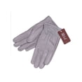 thumbnail image 3 of Women's Leather Gloves Winter Warm Genuine Lambskin Windproof PU Glove "Gray", 3 of 5