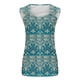 thumbnail image 4 of Puntoco Camiseta sin mangas con cuello cuadrado y estampado para mujer Camiseta holgada sin mangas, 4 of 4