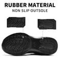 thumbnail image 5 of BROYON Womens Walking Shoes Slip on Air Running Shoes Fashion Sneakers Casual Fitness Gym Jogging Workout Ladies Nursing Work Easy Put On Athletic Black Size 6, 5 of 9
