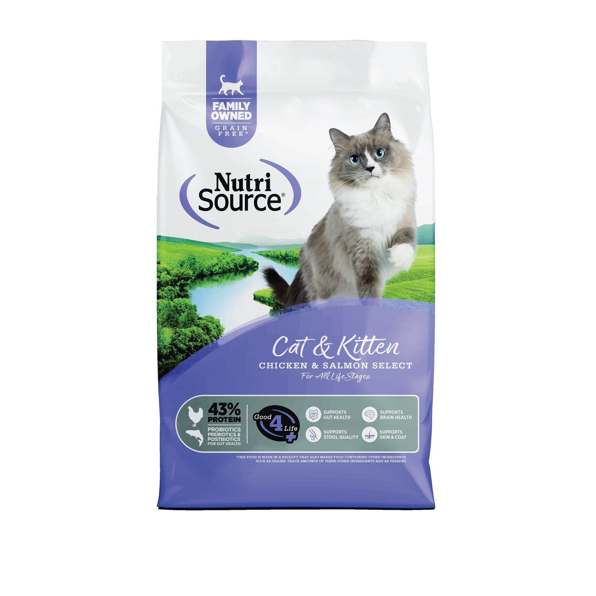 ADMC NutriSource Dry Cat Food - Pack of 3