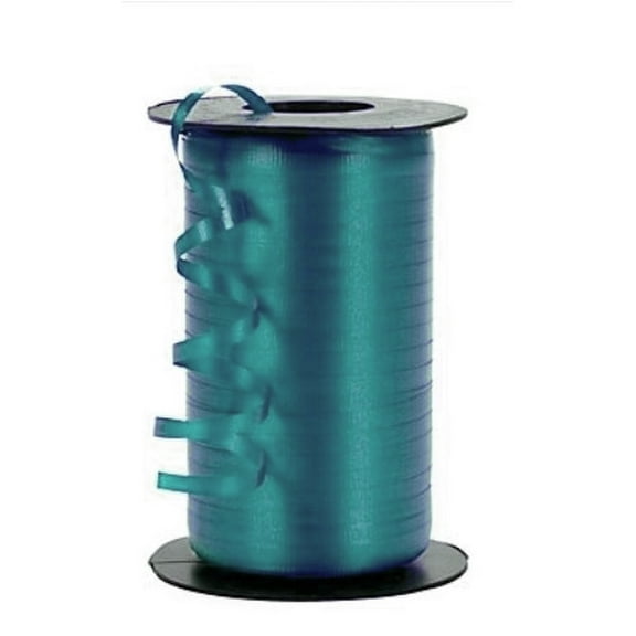 3/16" Wedding Balloon Curling Crimped Ribbon -Teal