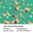thumbnail image 4 of Sikiie Bulldog Puppy Flower tapestry wall hanging home decor for bedrooms, living rooms, dorms 60x51in, 4 of 6