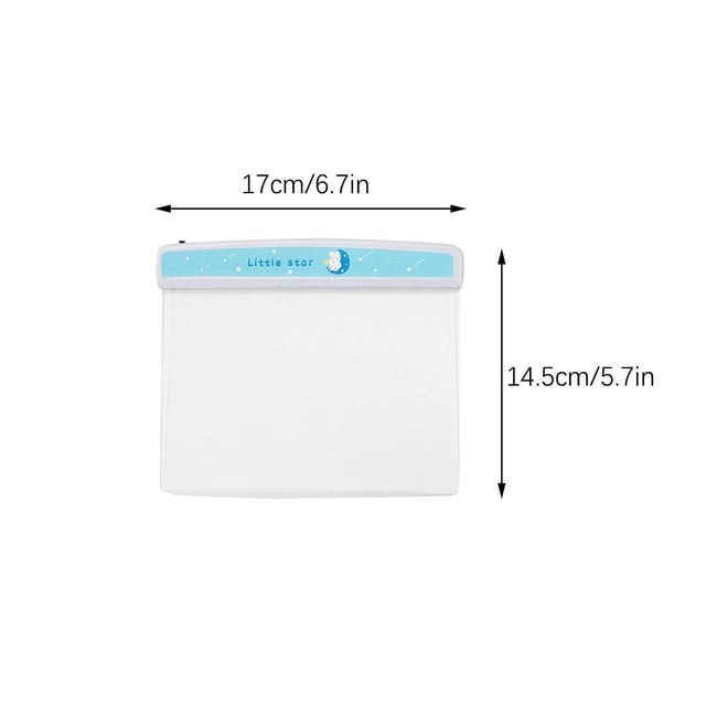 Pisexur Electrónica para Hombres Creativos Lámpara de Lectura LED Plana Luz de Noche Lámpara de Escritorio Portátil Ojo Electrónica para Niños, Organizador de Electrónica