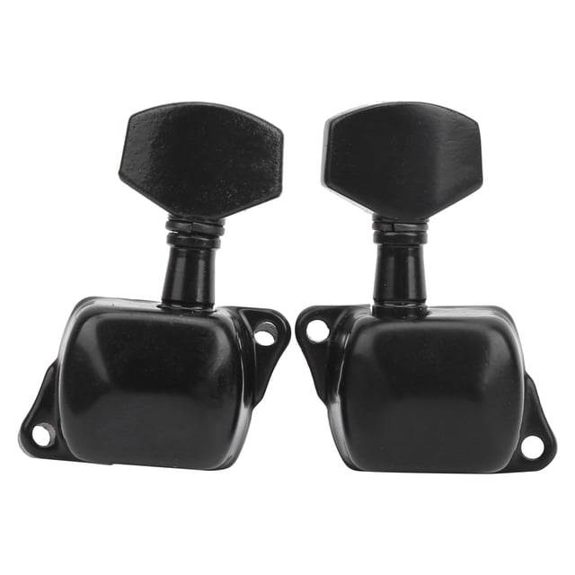 Metal Guitar Tuning Keys Set, Rusts Proof Tuning Pegs, Quick String Tuners with 3L3R Heads, Exquisite Appearance, Easy Installation for Acoustic or Electric Guitar