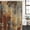 Peru, variant on Polyester Fabric Brown Gray Shower Curtain, Rustic Abstract Gradient Mottled Texture Waterproof Bathtub Curtain Bathroom Decor Set with Hooks 60 x 72 Inches