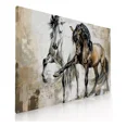 thumbnail image 1 of Cuadro Decorativo Para Sala Recamara u Oficina Caballos Duo, 1 of 5