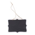 thumbnail image 1 of CHOK Mini Double Sided Hanging Blackboard Message Board for Decoration 20 Pieces Synthetic Material, 1 of 6