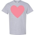 thumbnail image 3 of Inktastic Pink Valentine's Day Heart T-Shirt, 3 of 5