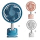 thumbnail image 4 of Billuyoard Ventilador de sobremesa ajustable de 3 velocidades, enfriador de verano, ventiladores de mesita de noche, refrigeración por aire Electrodomésticos Azul, 4 of 6