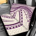 thumbnail image 2 of POLERO Violet Pacific Geometric Pattern, Fashion Auto Seat Cushions Set of 2 Non-Slip Durable Rear Bench Seat Cover for Car Interior Automotive, 2 of 4