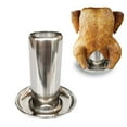 thumbnail image 4 of Cateissary Rejilla para pollos de acero inoxidable anticorrosión y antioxidante para un fácil montaje, ampliamente utilizada Mostrada Tipo B, 4 of 6