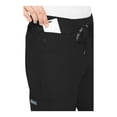 thumbnail image 4 of Peaches by Med Couture Women's 8721 Pant -Black-Large Petite, 4 of 5